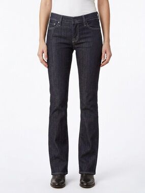 NWT 7 For All Mankind Bootcut Jeans Dark Rinse Wash Size 25/US2